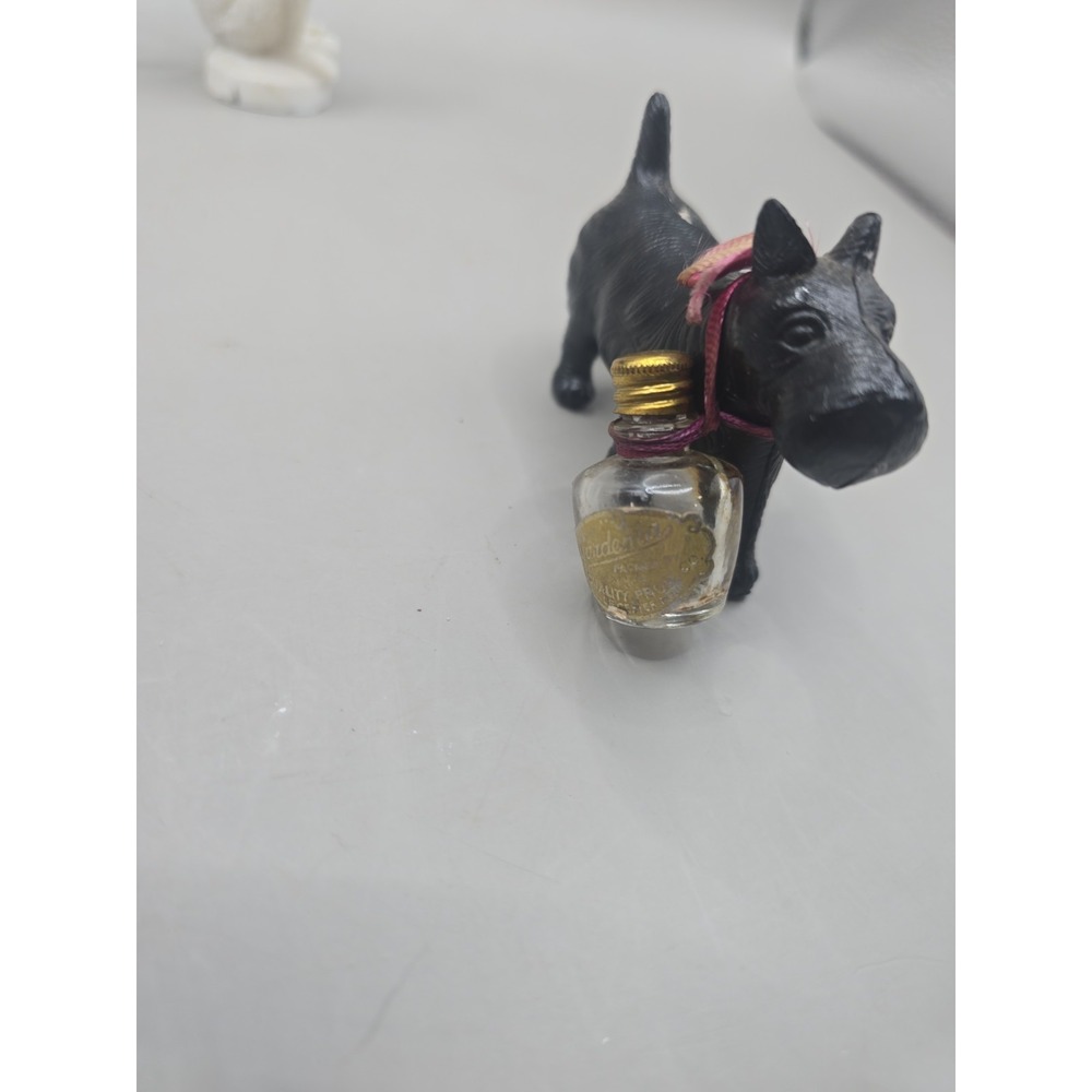 Miniature Perfume & Figurine De Marsay set of 3 Santa Claus, Scottie, Monkey - Picture 8 of 13